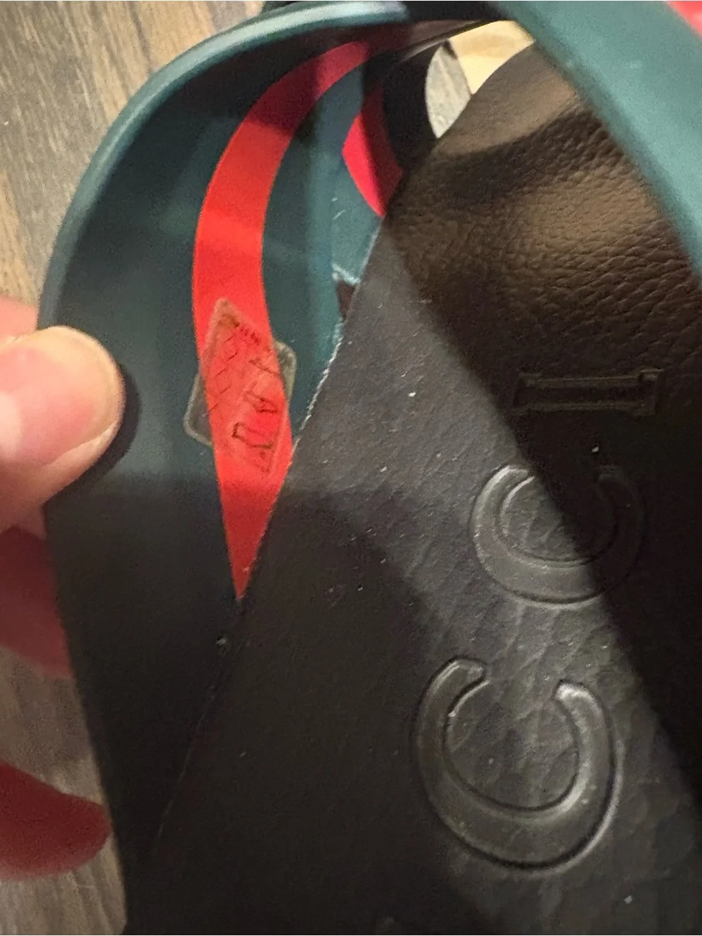 Gucci web flip flop pool Sandals size 9 us 10 Italy AS Is slides